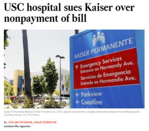 Kaiser lawsuit USC